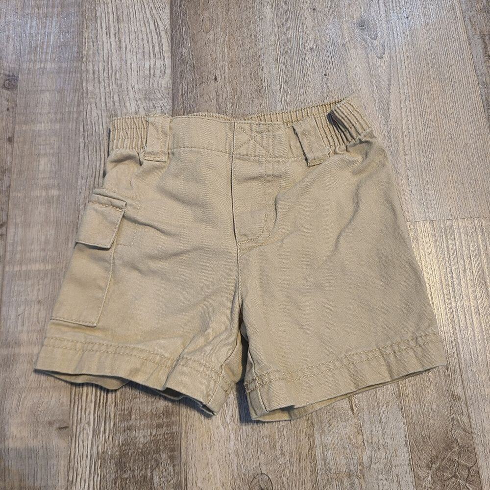 Circo 12 month boys khaki cargo shorts
